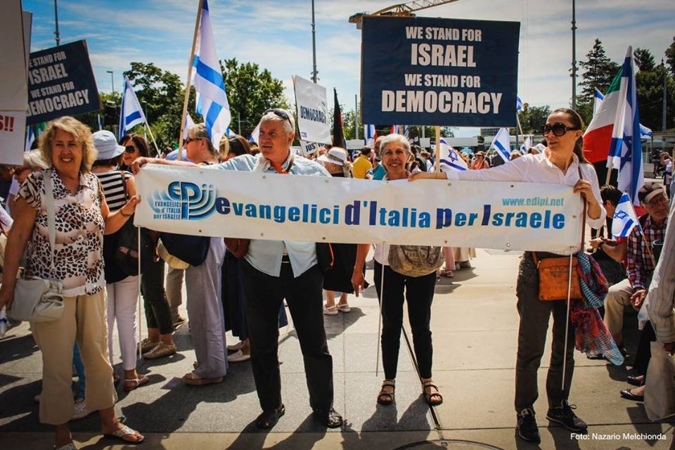 Ginevra 29 giugno; manifestazione PRO-Israele