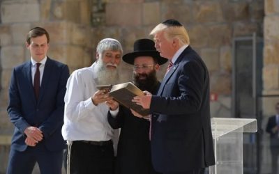 Più di 200 rabbini affermano: “Trump ha adempiuto alla profezia di Geremia