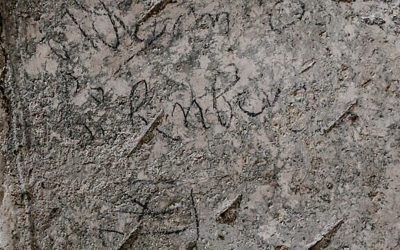 Nella tomba di re David scoperta una scritta di un cavaliere del Medioevo