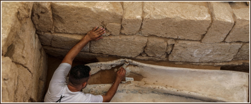 Archeologia: scoperto un anfiteatro militare romano in Israele, pareti dipinte rosso sangue