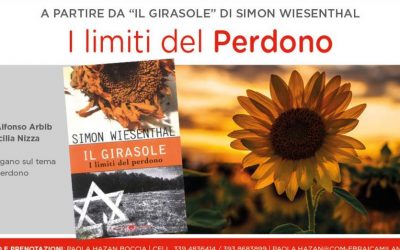 Martedì 16 gennaio Kesher presenta: “I limiti del perdono”, dal libro “I Girasoli” di Wiesenthal