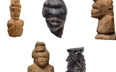 Scoperte nel deserto del Negev statuette di 1.500 anni fa in osso e legno asiatico made in Africa