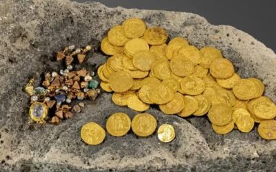 Tesoro bizantino di 1400 anni fa ritrovato a Sussita