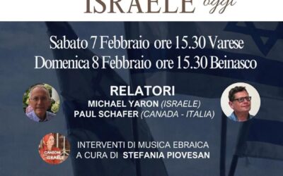Comprendere Israele – Varese Sabato 7 e domenica 8 Febbraio 2026