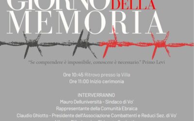 Giornata della Memoria – Villa Contarini Giovanelli Venier – Vo’ Vecchio